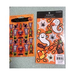 Lot Of 12 New Fall Halloween Themed scrapbooking stickers Creative Memories