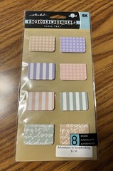 TWO NEW AND RARE vintage Bookworks index tabs by EK success sticko brand