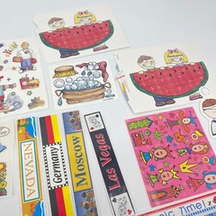 Scapbooking Stickers Karen Foster All My Memories MAMBI Princess Baseball 90s