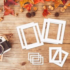 ZBEIVAN 11×14 White Picture Mats with Core Bevel Cut Frame Mattes for 8×10 Pictu