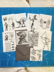 Medieval Enchantment Bundle – Dark Fantasy Ephemera Pack – #3