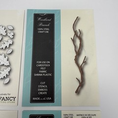 Memory Box Dies LOT of 6 Leaf Frame Branch Oak Autumn Border Forest Archway