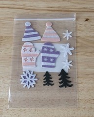 Close To My Heart WONDERLAND FELT SHAPES #X7274E Set of 10