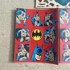 Vtg Sealed & Loose 80s DC Super Hero Batman Grimmy Gibson Greetings 20+ Sheets