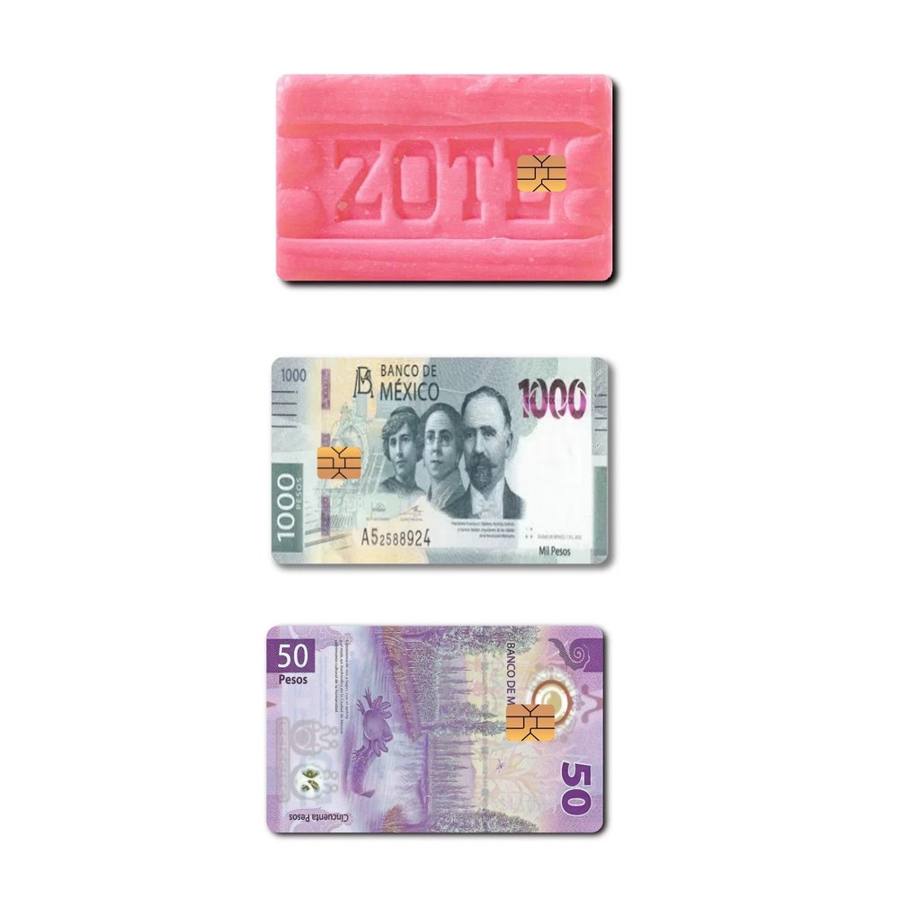 Funny – Credit Card Skin Cover Vinyl Stickers (2 Pack) – Mexican