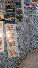 Alaska scrapbook Stickers Die Cuts 3D, Crystal, Decals Scrapbooking Lot