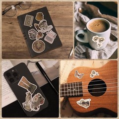 Aesthetic Vintage Stickers Pack – 200 Colorful Waterproof Stickers for All Ages