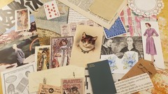 40+ Pieces Vintage Ephemera, Art Scraps, Junk Journal, Scrapbooking, Collage