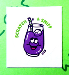 Grape Drink Everything Smells Sticker Lot Of 3