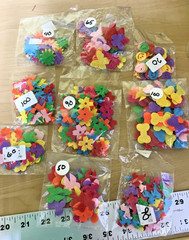 650Pcs Multicolor Mini Felt Flower, bows & Embellishments