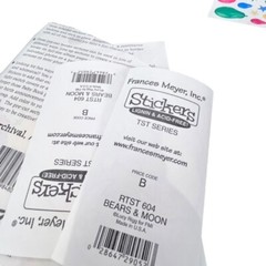 Craft Lot stickers Ribbons Vintage Scrapbooking Card Making Embellishments NEW