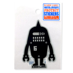 Retro Robot Series ✦ B-Side Label Sticker