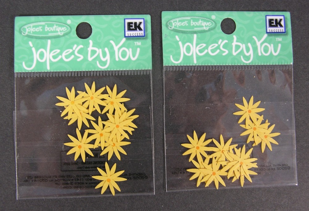 Jolee’s by You MINI PAPER FLOWERS Stickers Embellishments YOU CHOOSE (Listing 1)