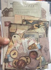 100pc Vintage Junk Journaling Supplies Theme: Post Card, Travel & Ticketing