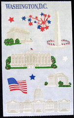 Mrs Grossman Set of Six Laser Cut ‘Destinations’ 4 x 6 inch Stickers (c-2001)