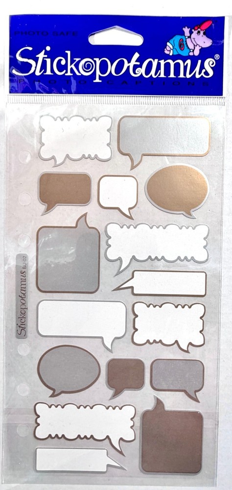 Formal Caption Stickers Scrapbooking Gems Card Journal Sticko