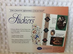 NEW Creative Memories Collection Down Under Stickers Australia Multicolor