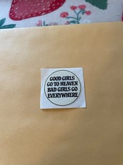 Vintage 1980s Good Girls Sticker
