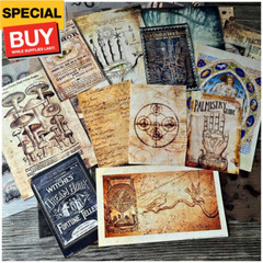 Dark Academia Junk Journal Supplies, Vintage Skull Decoupage Paper for Scrapbook