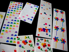 Creative Memories Lot Stickers,Ribbons, School, Handprints, Baby, FloralVarious.