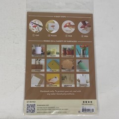 brea reese Press & Design Rub-on Transfers Forest Mushrooms 24pcs Floral Art