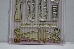 MFT My Favorite Things Window Shopping Clear Stamps Shoes Friends Retired