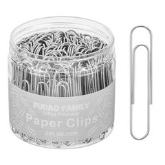 Jumbo Paper Clips, 2 Inch Paper Clip, 200 pcs Large Paperclips Jumbo