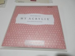 NEW! Vintage Mixed Lot Close To My Heart My Acrylix Stamps Stickers Felt Button