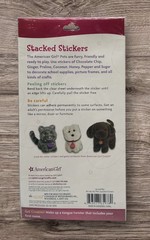 American Girl Crafts I LOVE PETS Stacked Stickers Scrapbooking Crafts NEW