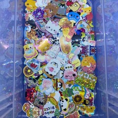 Kawaii Sticker Flakes San X Sanrio KAMIO Japan QLIA 50 Pieces Mix Grab Bag Lot