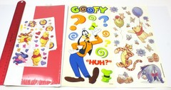 Disney & Mickey Mouse Themed Scrapbook Craft Lot – 12 x 12 Papers and Stickers
