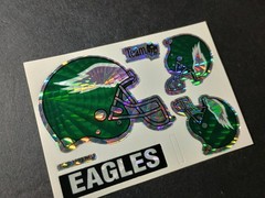 Vintage Philadelphia Eagles NFL Prism Vending Sticker VTG 90s
