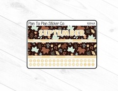 1009-6A~~September 7X9 Monthly View Planner Stickers.