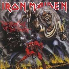 Iron Maiden The Number of the Beast Album Cover Sticker Decal