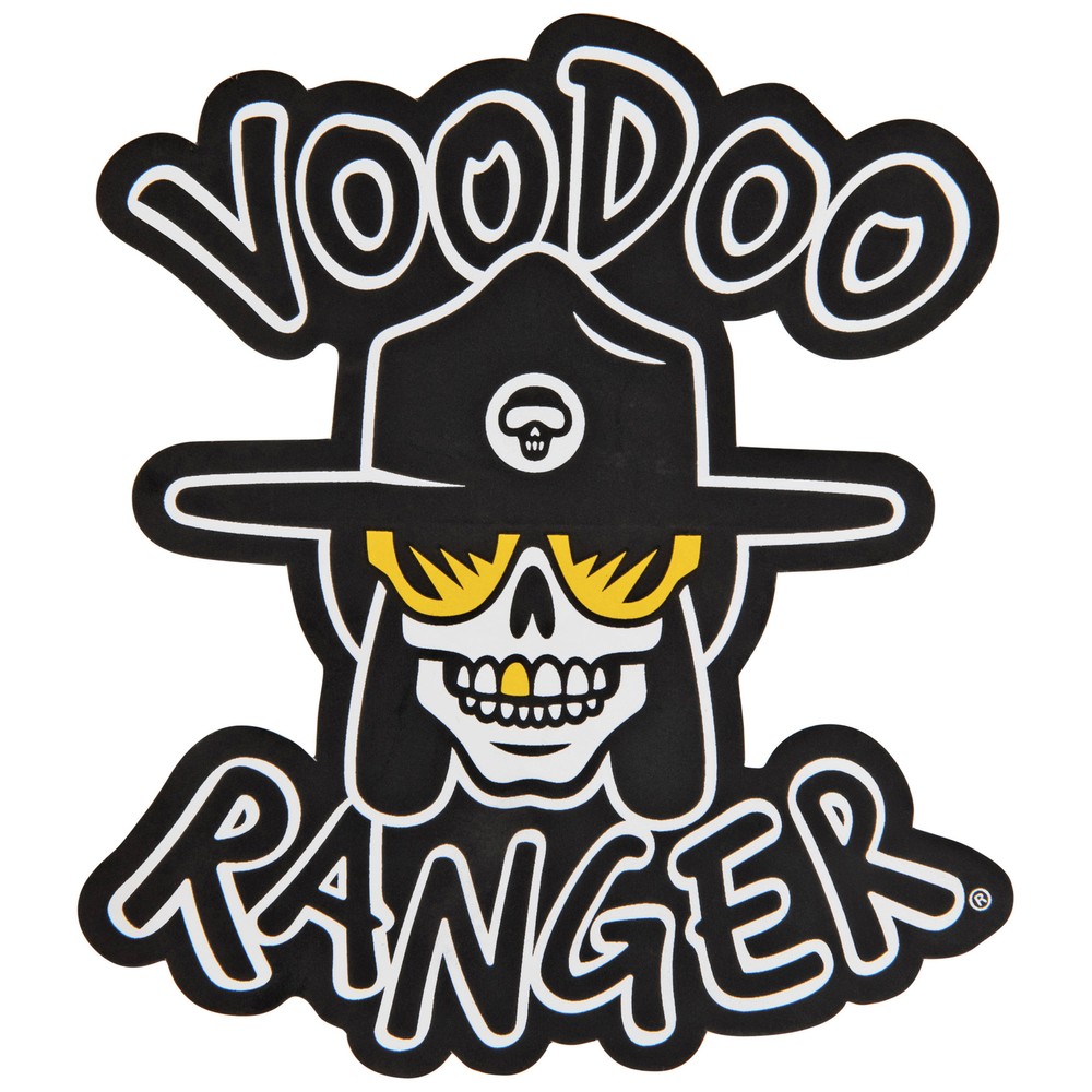 New Belgium Voodoo Ranger Logo Sticker Black
