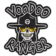 New Belgium Voodoo Ranger Logo Sticker Black