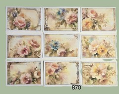 Romantic Journal Cards Supplies Scrapbooks Junk Journal #870