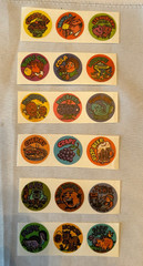 Vintage Gordy Scratch and Sniff stickers