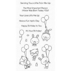 MY FAVORITE THINGS – CLEAR ACRYLIC STAMPS – BALLOON BESTIES