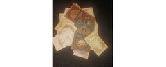 23pc french soap ad vintage junk journal DIE CUT Ephemera Tag Collage Bridgerton