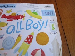 David Walker Stickers Creative Imaginations Little Boy Son Child Sports USED