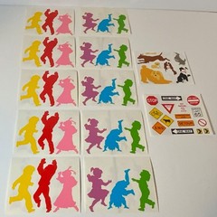 Lot ALL Mrs Grossmans Stickers New (118) Horses Christmas Animals Vehicles Farm