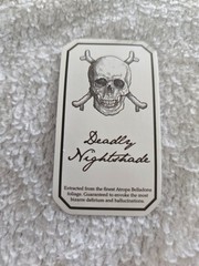 10 Dark Acedemia Apothecary Labels Vintage Style Halloween Drought Tonic Potion