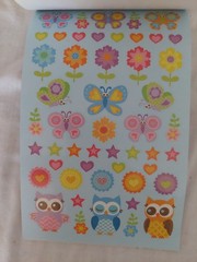 Butterfly Flower Craft Project Supply Pkg Glitter Sticker Foam Decoration NewMix