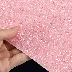 Bling Rhinestone Stickers, Resin Decoration Stickers Pink AB Colorful for Crafts
