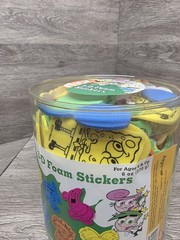 Vintage Nickelodeon 3D foam stickers SpongeBob Arnold Fairly Oddparents 2004