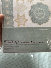 Close To My Heart My Stickease Florentine Frosted Asst 6×12 Adhesive Stickers
