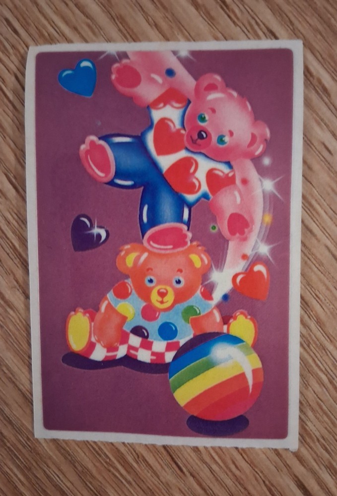 Lisa Frank 2 Small Stickers