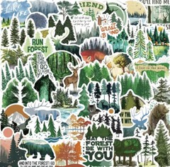Lot Of 20 Stickers. Outdoors/Forest/Nature Scrapbooking Journaling Diary