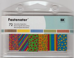EK Success TROPICAL Fastenater 72 Decorative Staple Bars